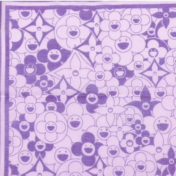 Louis Vuitton Limited Edition Murakami Scarf - Picture 2 of 4